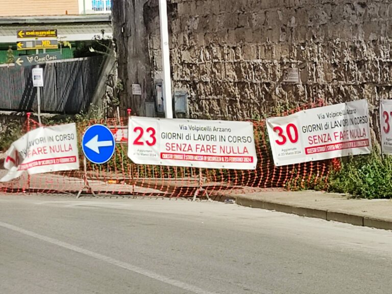 Via Volpicelli è ancora senza una soluzione ?