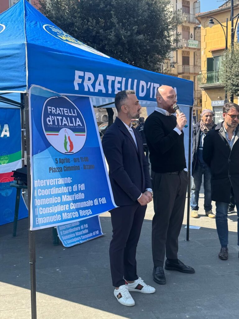 Arzano, I cittadini si schierano con Fratelli D’Italia. Un solo grido:  No al Cab