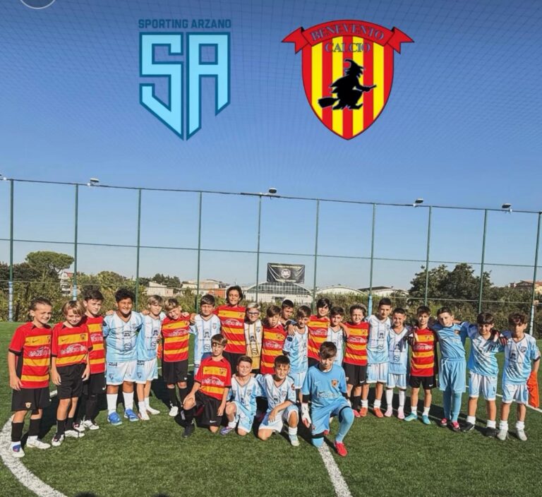 Sporting Arzano e Benevento Calcio, un doppio confronto nel segno del prestigio: grande festa per i giovani